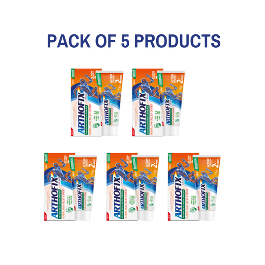 Pack of 5 Cream Tube
