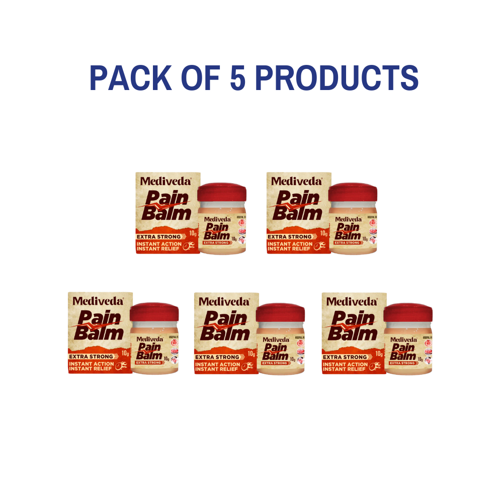 Pack of 5 Pain Balm