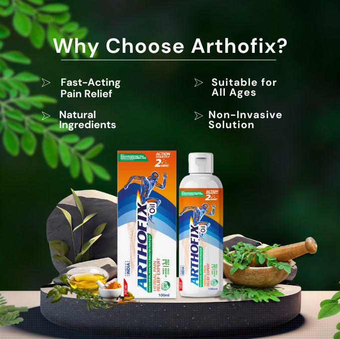 Combo Offer(Roll On + Arthofix Oil + Cream Tube)